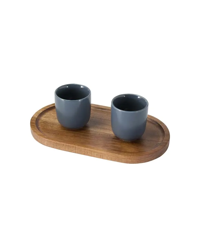 Vassoio da portata in legno di acacia Edge - cod. P126394