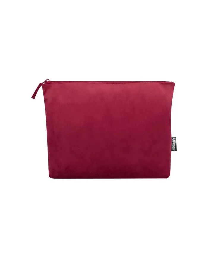 Set di beauty case in velluto riciclato certificato GRS Swift - cod. P120769