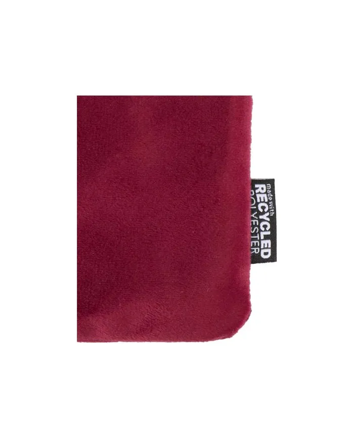 Set di beauty case in velluto riciclato certificato GRS Swift - cod. P120769