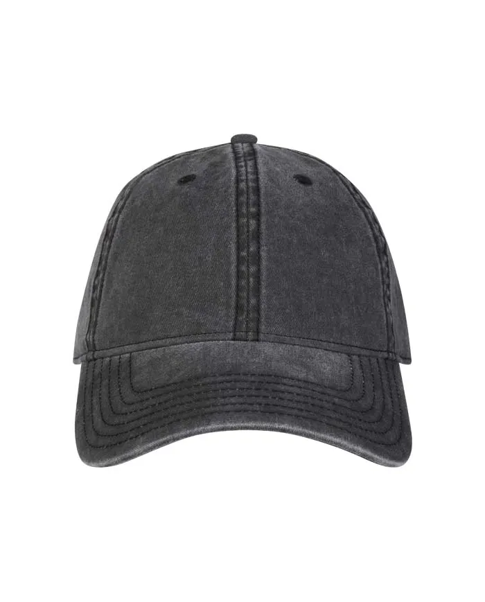 Cappello a 6 pannelli in tessuto lavato Grafton - cod. P38687