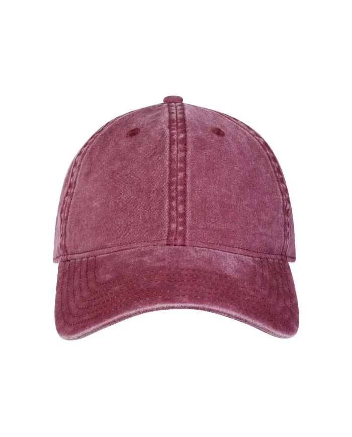 Cappello a 6 pannelli in tessuto lavato Grafton - cod. P38687