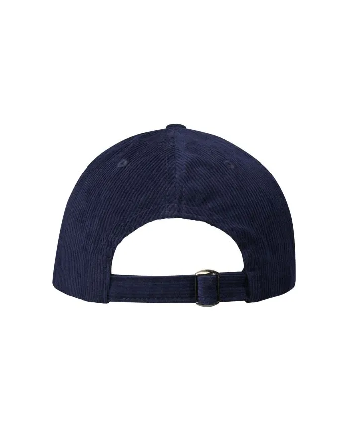 Cappello in velluto a coste a 6 pannelli in tessuto riciclato Hutton - cod. P111073