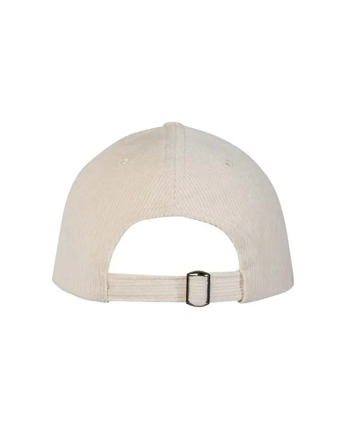 Cappello in velluto a coste a 6 pannelli in tessuto riciclato Hutton - cod. P111073