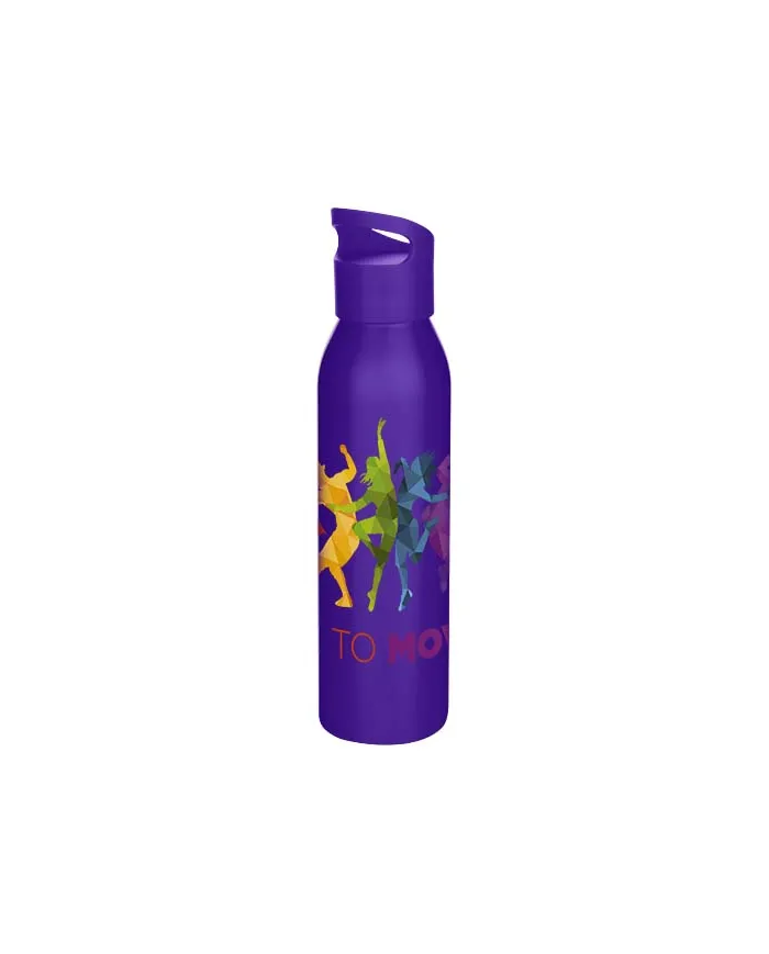 Borraccia a parete singola in acciaio da 650 ml - cod. P100868