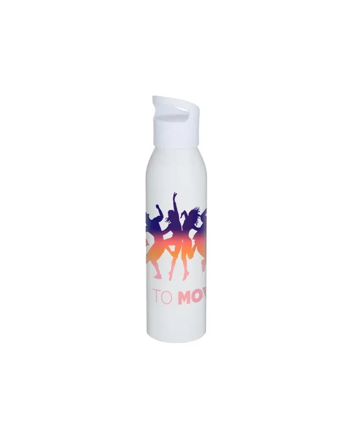 Borraccia a parete singola in acciaio da 650 ml - cod. P100868
