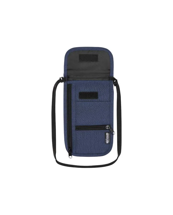 Custodia da viaggio smart in tessuto riciclato certificato GRS Ross - cod. P130131