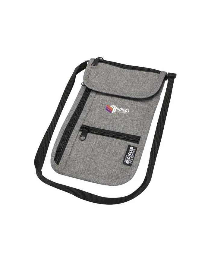 Custodia da viaggio smart in tessuto riciclato certificato GRS Ross - cod. P130131