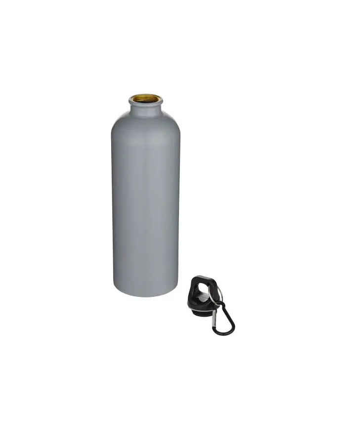 Borraccia da 750 ml in acciaio con moschettone - cod. P100872