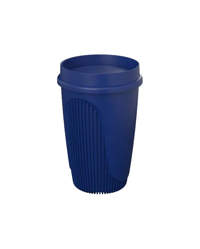 Bicchiere da 350 ml con coperchio a 360° Alto POP - cod. P210748