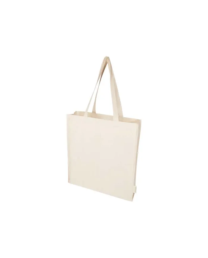 Tote bag a soffietto da 14 litri in tessuto biologico - cod. P120783