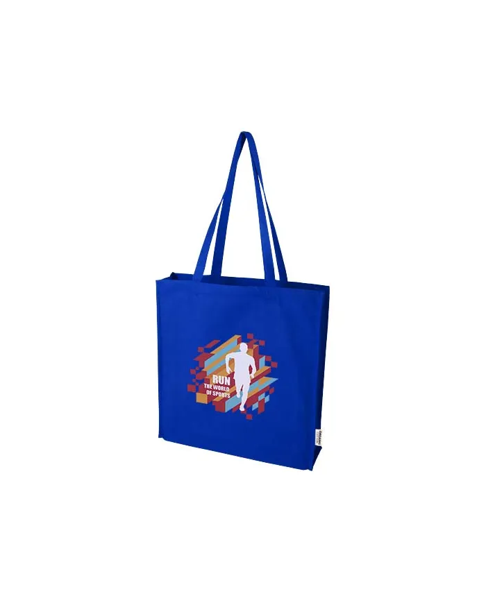 Tote bag a soffietto da 14 litri in tessuto biologico - cod. P120783
