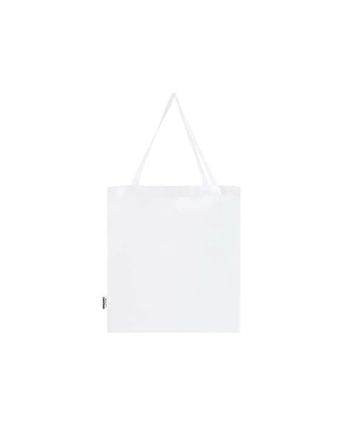 Tote bag a soffietto da 14 litri in tessuto biologico - cod. P120783