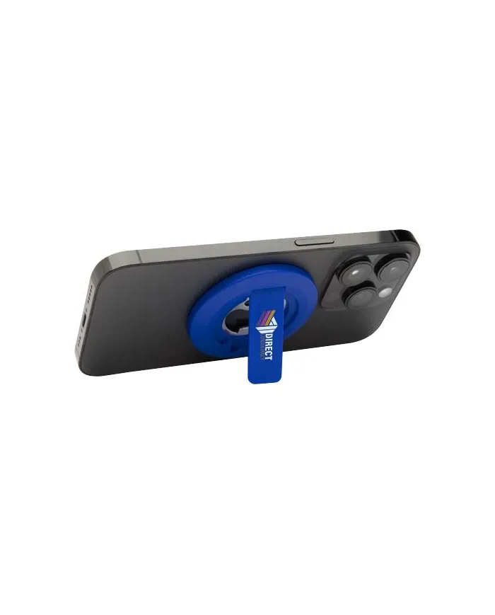 Supporto per telefono magnetico in plastica riciclata con apribottiglie Ain - cod. P124461