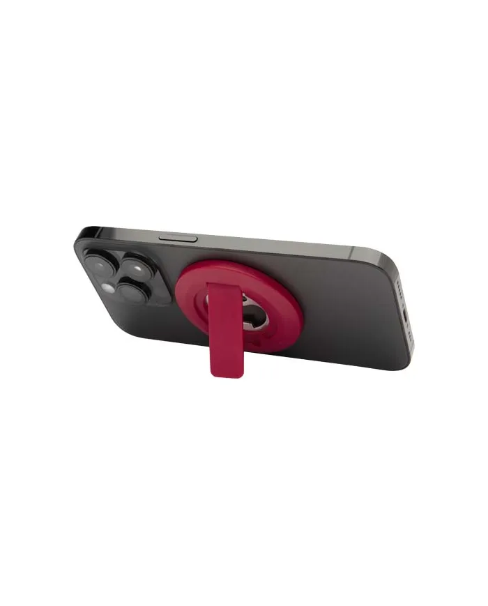 Supporto per telefono magnetico in plastica riciclata con apribottiglie Ain - cod. P124461