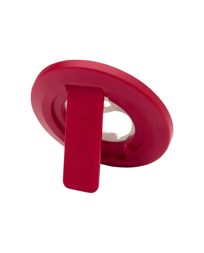 Supporto per telefono magnetico in plastica riciclata con apribottiglie Ain - cod. P124461