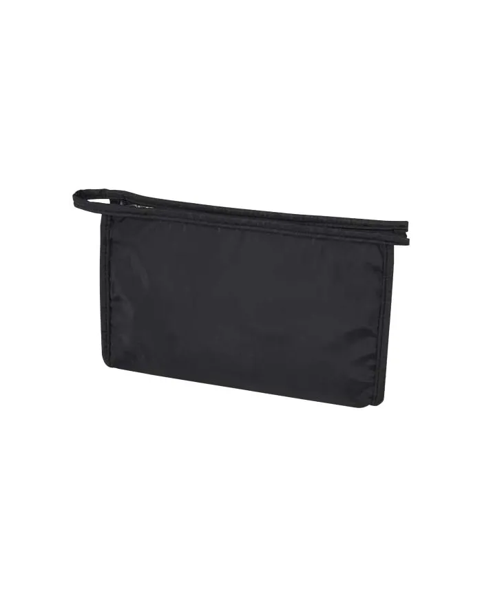 Pochette per articoli da toilette in PET riciclato certificato GRS Muse - cod. P120772