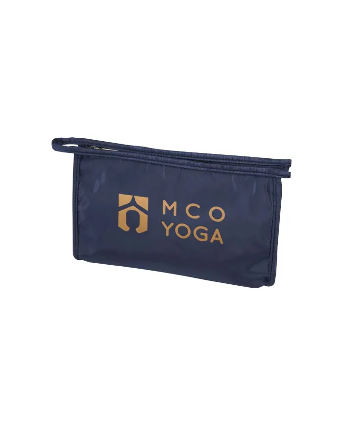 Pochette per articoli da toilette in PET riciclato certificato GRS Muse - cod. P120772