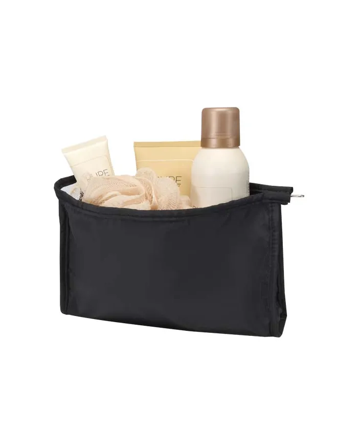 Pochette per articoli da toilette in PET riciclato certificato GRS Muse - cod. P120772