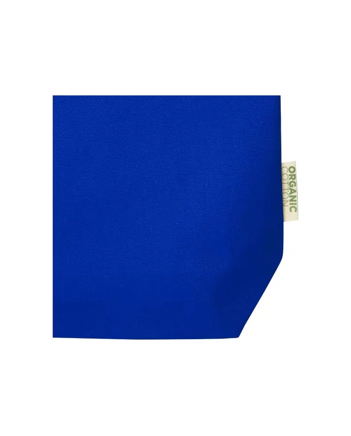 Tote bag da 11 litri con base ampia in tessuto biologico - cod. P120782