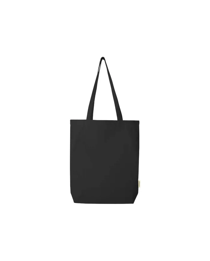 Tote bag da 11 litri con base ampia in tessuto biologico - cod. P120782