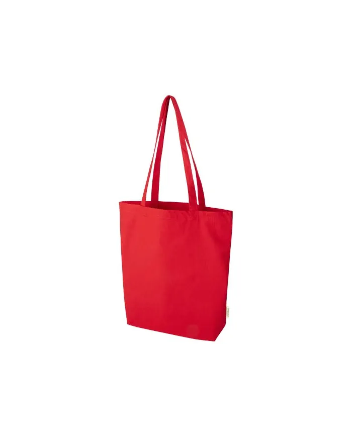 Tote bag da 11 litri con base ampia in tessuto biologico - cod. P120782