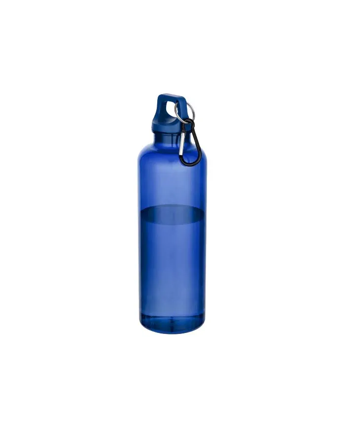 Borraccia in plastica riciclata da 750 ml con moschettone - cod. P100877