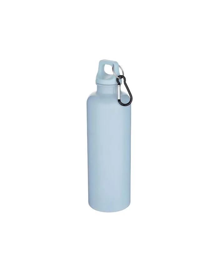 Borraccia con moschettone in plastica riciclata da 750 ml - cod. P100878