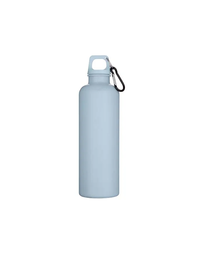Borraccia con moschettone in plastica riciclata da 750 ml - cod. P100878