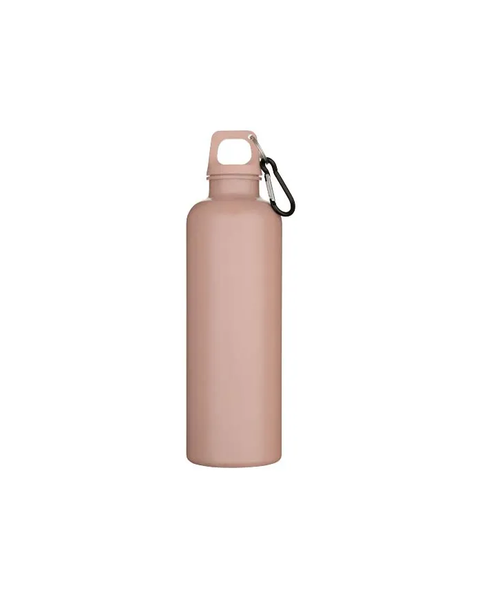 Borraccia con moschettone in plastica riciclata da 750 ml - cod. P100878