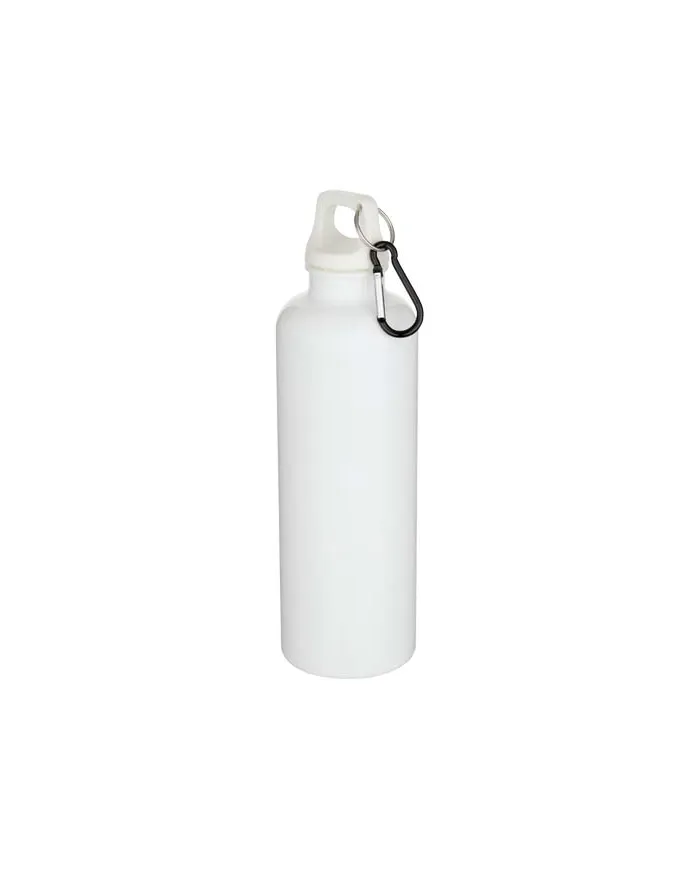 Borraccia con moschettone in plastica riciclata da 750 ml - cod. P100878