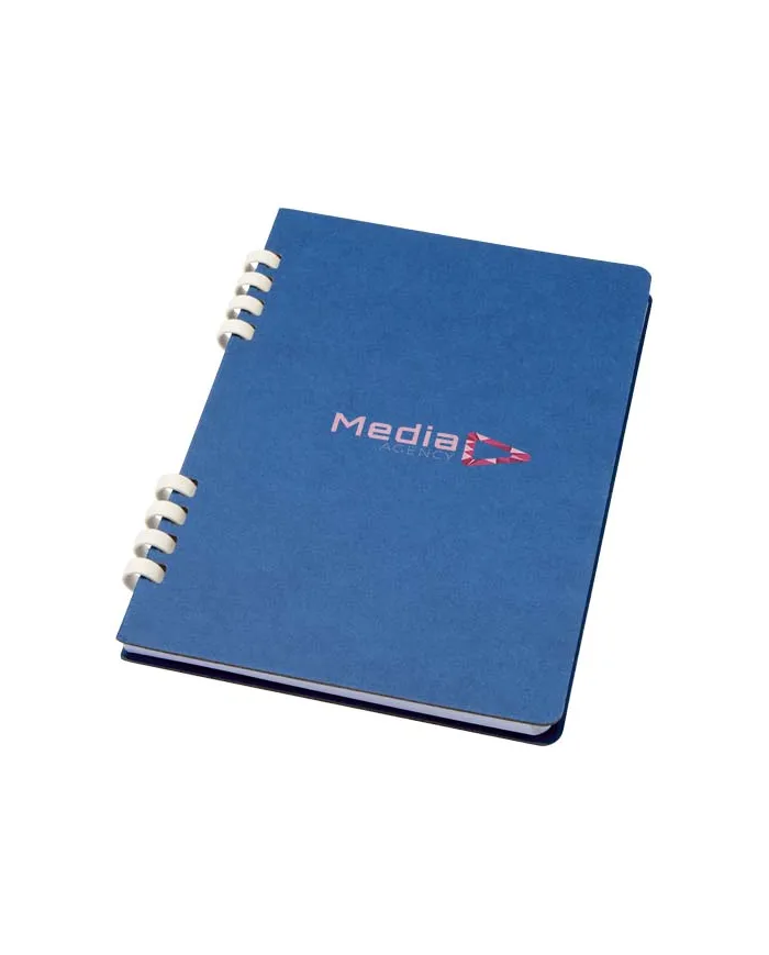 Block notes aziendale formato A5 con copertina rigida in materiale - cod. P107046
