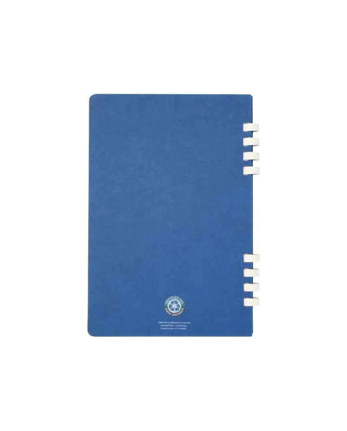 Block notes aziendale formato A5 con copertina rigida in materiale - cod. P107046