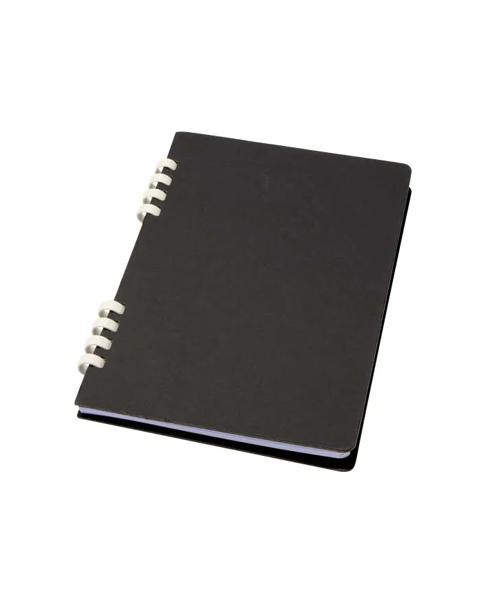 Block notes aziendale formato A5 con copertina rigida in materiale - cod. P107046