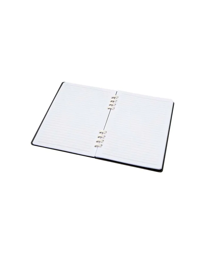 Block notes aziendale formato A5 con copertina rigida in materiale - cod. P107046