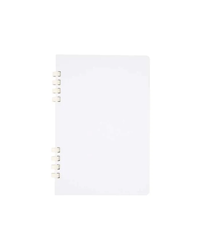 Block notes aziendale formato A5 con copertina rigida in materiale - cod. P107046