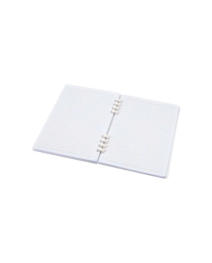 Block notes aziendale formato A5 con copertina rigida in materiale - cod. P107046