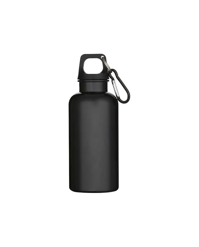 Borraccia con moschettone in plastica da 400 ml - cod. P100863