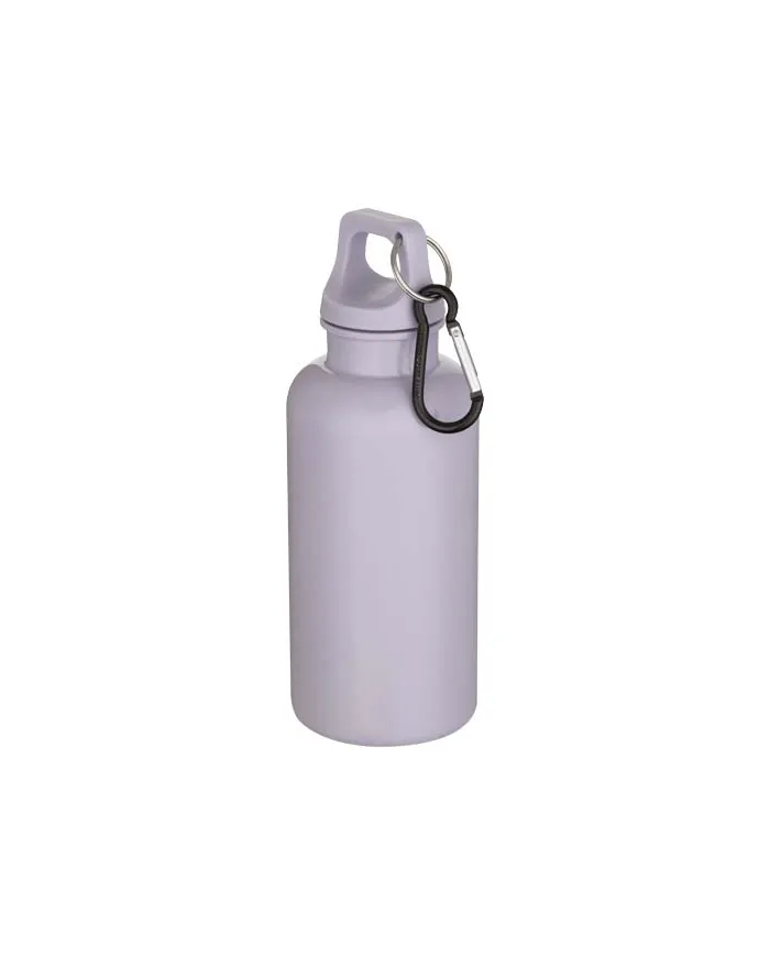 Borraccia con moschettone in plastica da 400 ml - cod. P100863