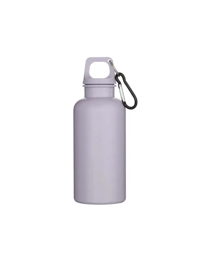 Borraccia con moschettone in plastica da 400 ml - cod. P100863