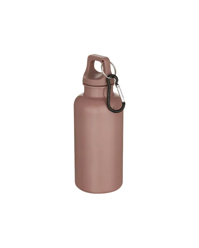 Borraccia con moschettone in plastica da 400 ml - cod. P100863
