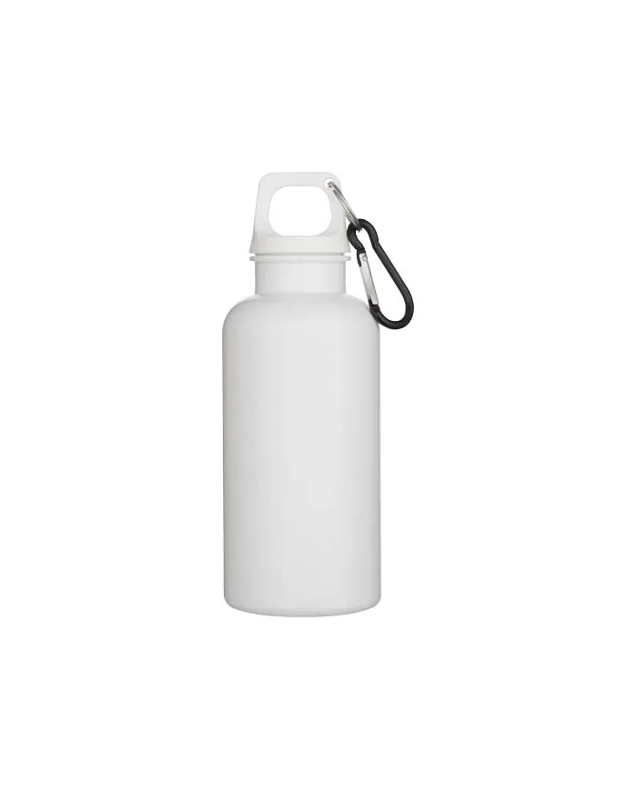 Borraccia con moschettone in plastica da 400 ml - cod. P100863