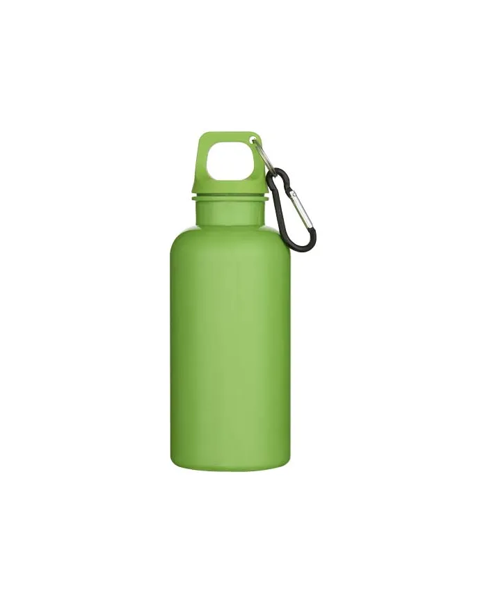 Borraccia con moschettone in plastica da 400 ml - cod. P100863