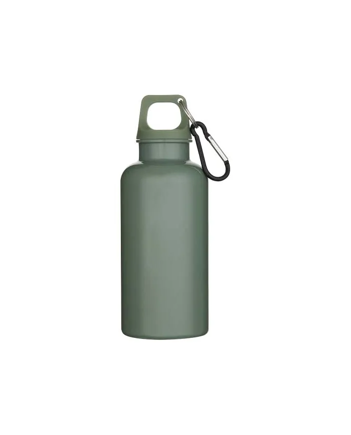 Borraccia con moschettone in plastica da 400 ml - cod. P100863