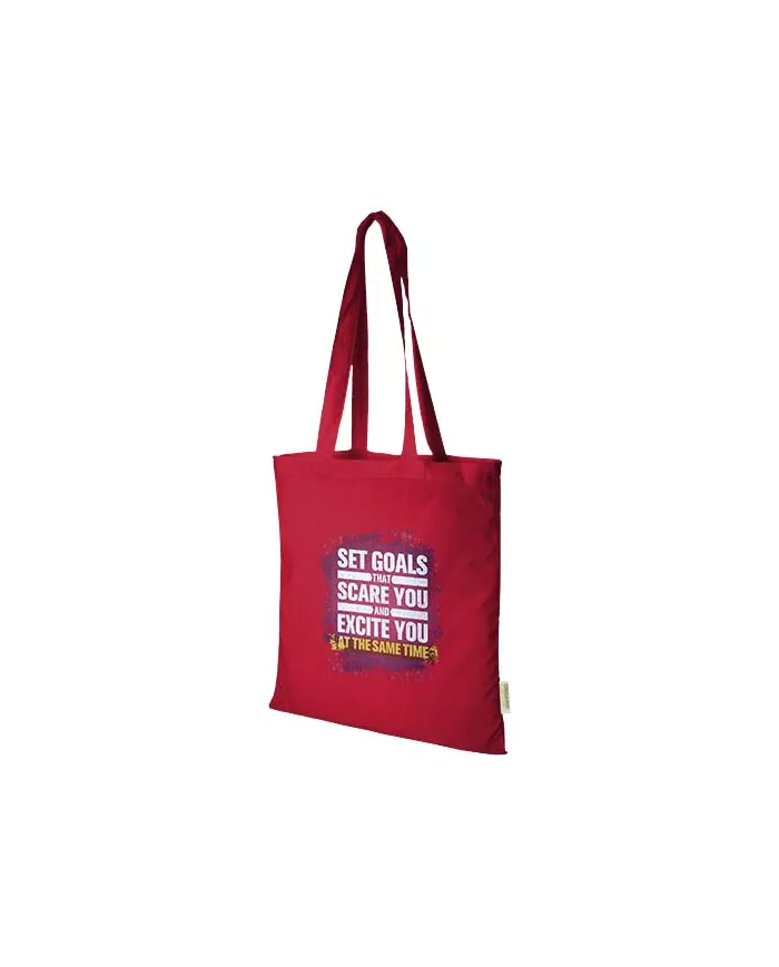 Tote bag in cotone biologico certificato da 7L - cod. P120780