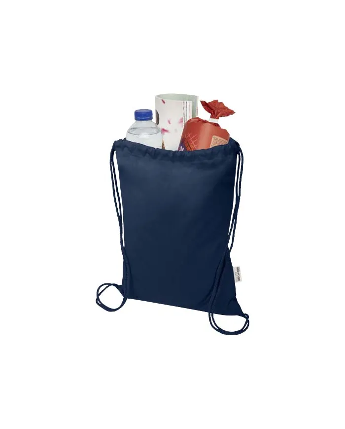 Zainetto con cordoncino in materiale riciclato - 5L - cod. P120791