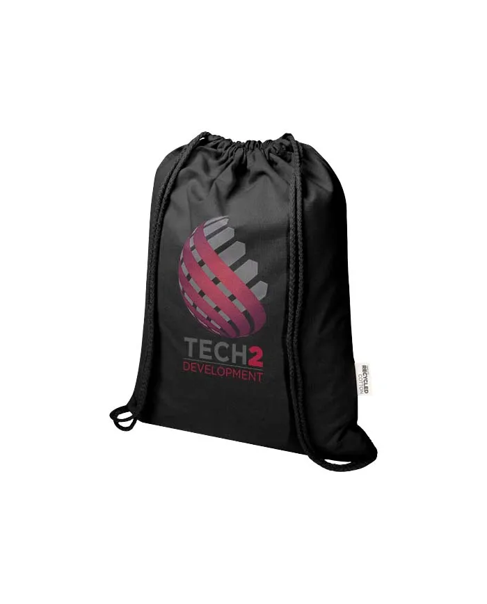 Zainetto con cordoncino in materiale riciclato - 5L - cod. P120791