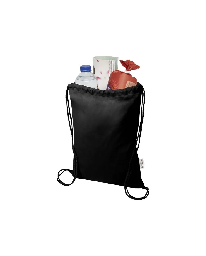 Zainetto con cordoncino in materiale riciclato - 5L - cod. P120791