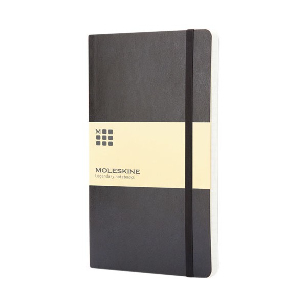 Blocco note con copertina morbida - a quadretti Moleskine Classic L - cod. P107170