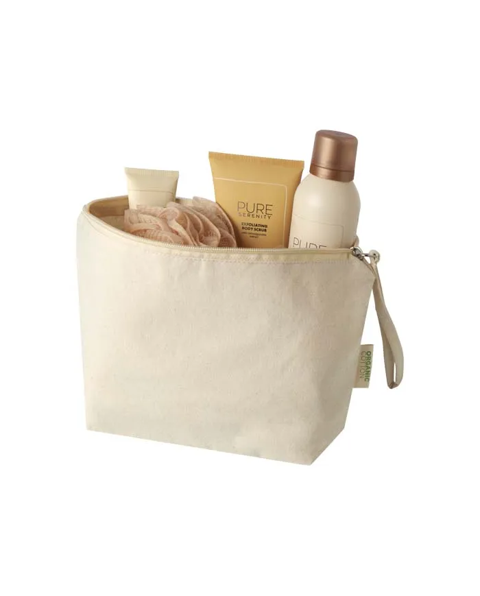 Custodia per accessori grande in tessuto biologico certificato OCS da180 g/m² Odisha - 3L - cod. P120785