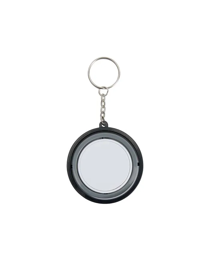 Portachiavi antistress con giroscopio in plastica riciclata - cod. P126342